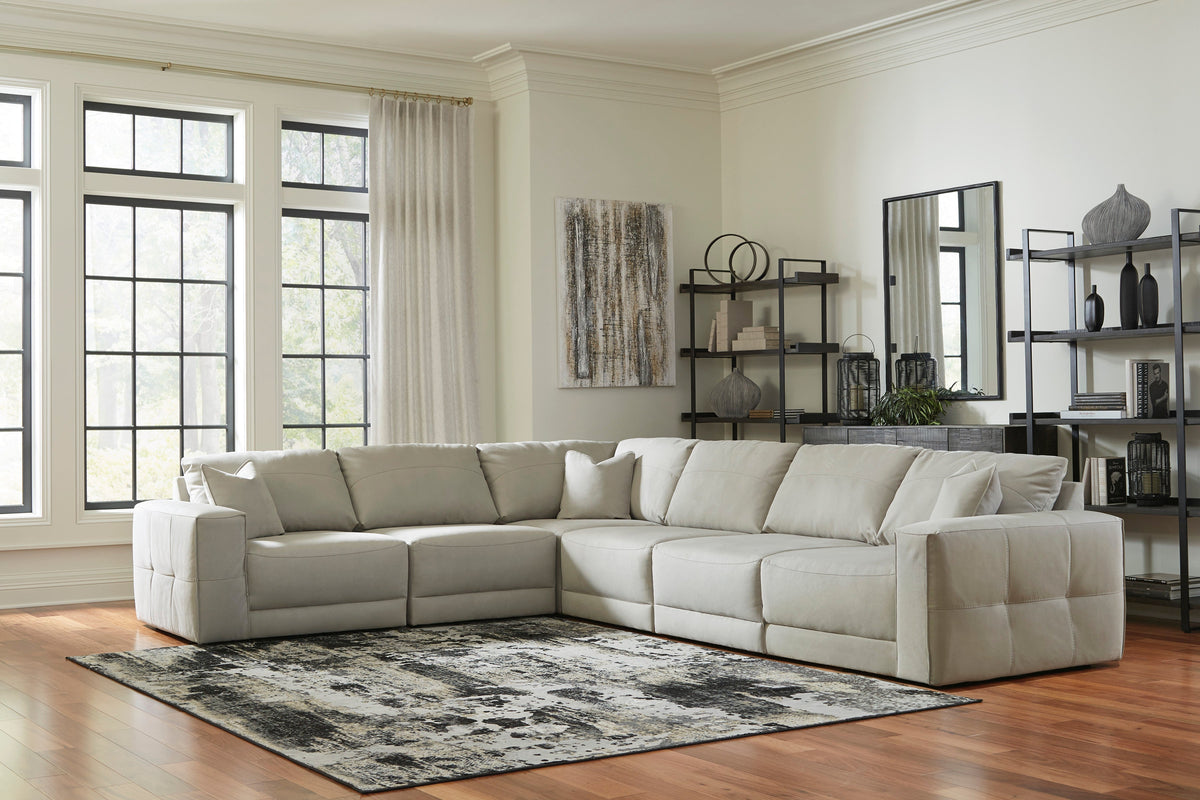 トランプ Gaucho Next-Gen Gaucho Gray 6-Piece Sectional — Lara Furniture