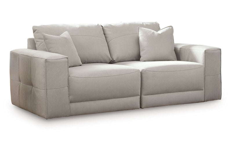 Next-Gen Gaucho Gray 2-Piece Sectional Loveseat -  Ashley - Lara Furniture