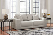 Next-Gen Gaucho Gray 2-Piece Sectional Loveseat -  Ashley - Lara Furniture