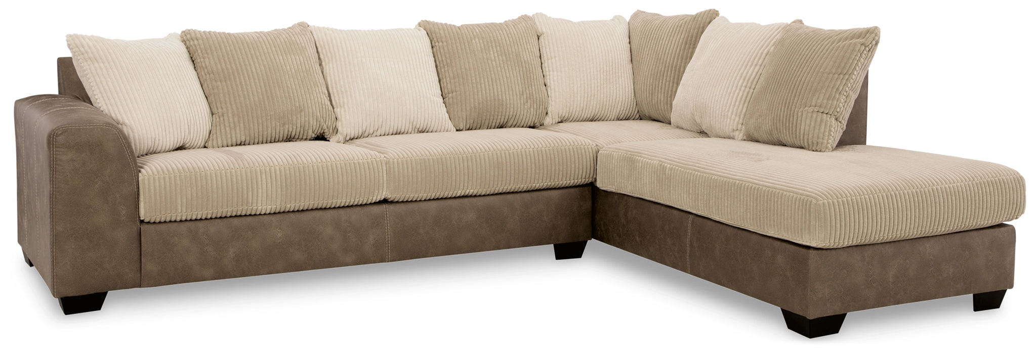 Keskin 2-Piece RAF Sectional with Chaise