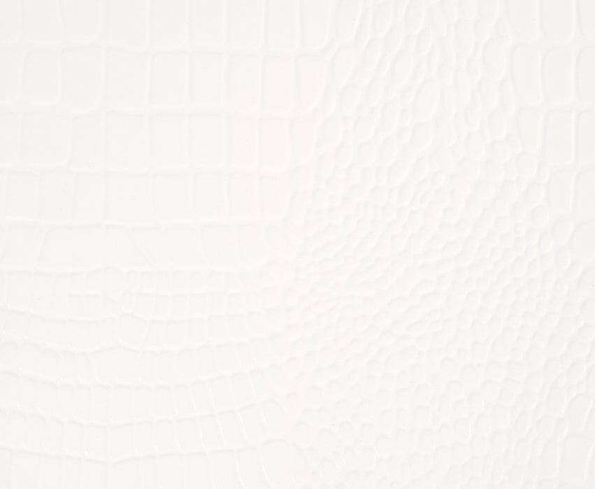 Allura White LED Upholstered Panel Bedroom Set