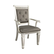 Bevelle Silver Extendable Dining Set - Lara FurnitureDining Room Set