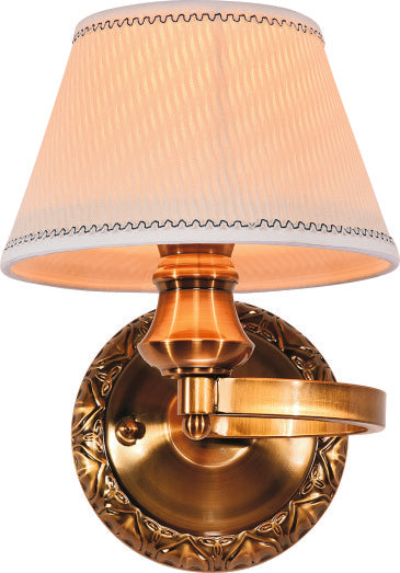 2005W8SB 8 X 11 - 1 LIGHT WALL SCONE SHINY BRONZE - 210000004070