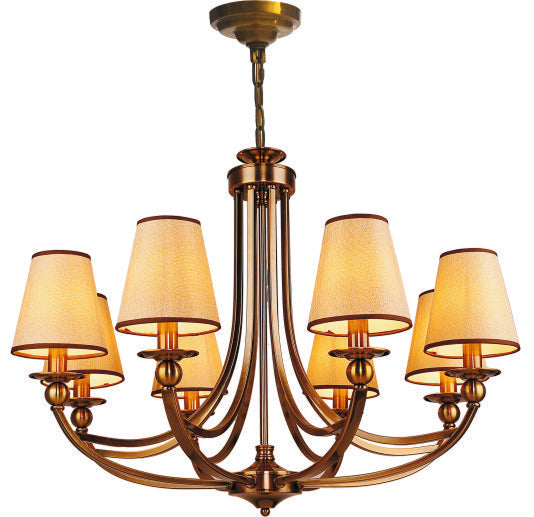 2007W35SB 35 X 26 -  8 LIGHTS SHINY BRONZE - 210000004048