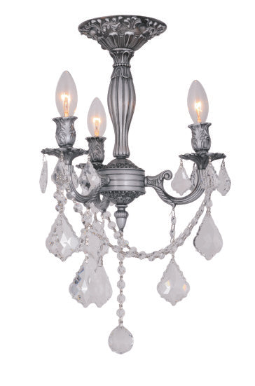 2018F13-3P  13X14  3 LIGHT  PEWTER - 210000004891