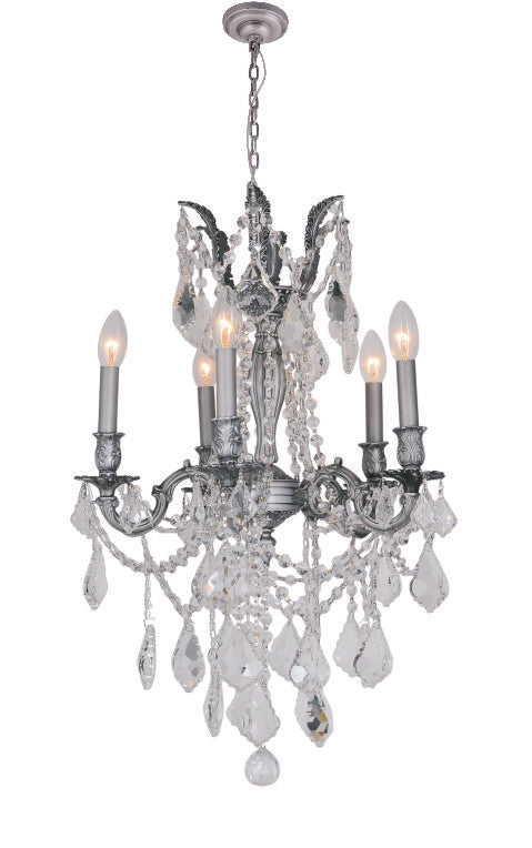 2018W17-5P  17X19  5 LIGHT  PEWTER - 210000004911