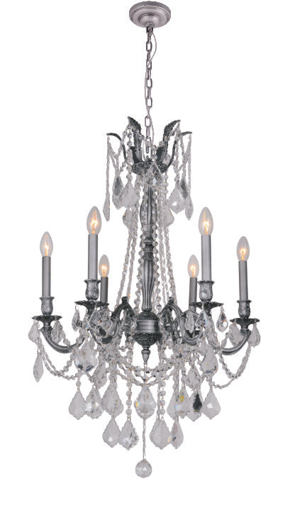 2018W23-6P  23X26  6 LIGHT  PEWTER - 210000004919