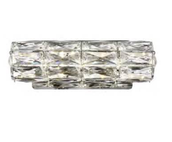 2042D12CCT 12" X 4.7" SAMSUNG LED CHROME WALL SCONCE - 210000006660