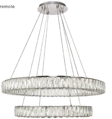 2045D32CCT 32" + 22" SAMSUNG LED CHROME ROUND - 2 TIER - 210000006682