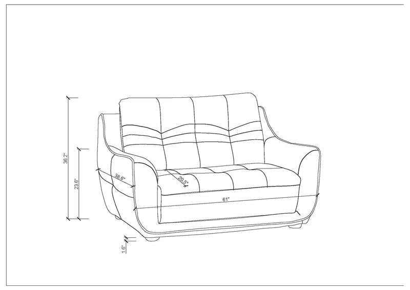 2088 Living Room Set - Lara Furniture