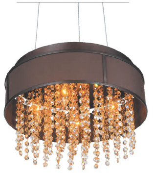 2101R16BR 16" X 16" GHANA DARK BROWN ROUND - 210000003764