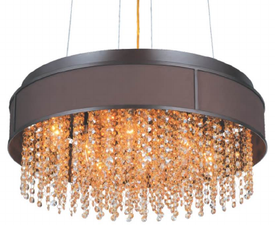 2101R24BR 24" X 24" GHANA DARK BROWN ROUND - 210000003768