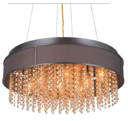 2101R30BR 30" X 30" GHANA DARK BROWN ROUND - 210000004329