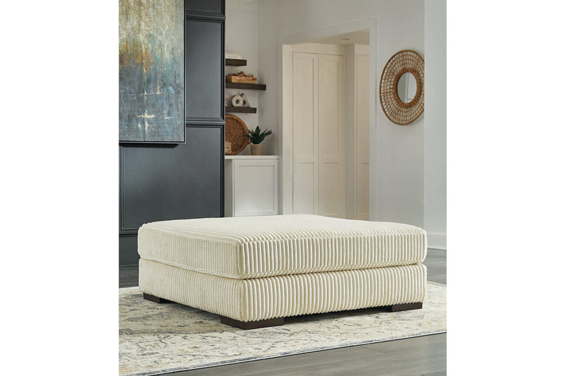 Lindyn Ivory 6-Piece Sectional with Chaise and Ottoman -  Ashley - Lara Furniture