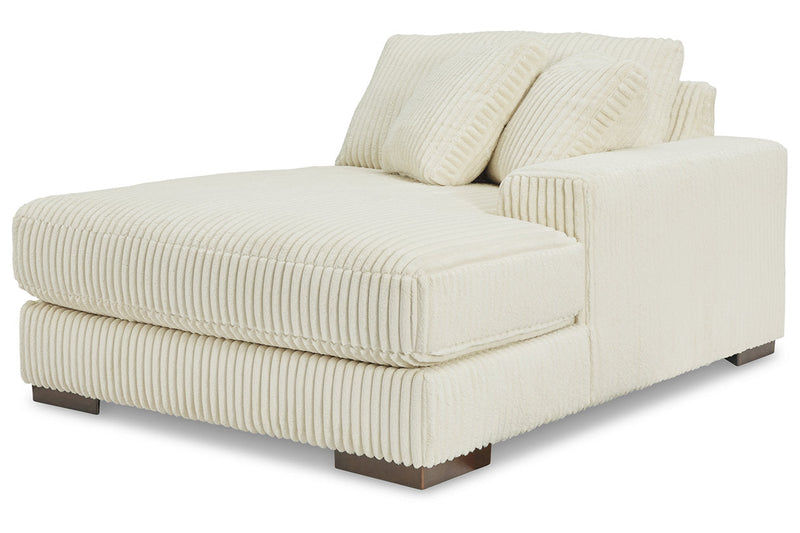 Lindyn Ivory 6-Piece Sectional with Chaise and Ottoman -  Ashley - Lara Furniture