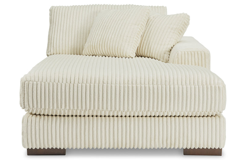 Lindyn Ivory 6-Piece Sectional with Chaise and Ottoman -  Ashley - Lara Furniture