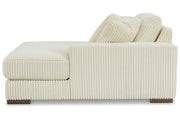 Lindyn Ivory 6-Piece Sectional with Chaise and Ottoman -  Ashley - Lara Furniture