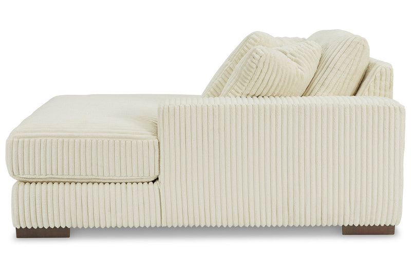 Lindyn Ivory 6-Piece Sectional with Chaise and Ottoman -  Ashley - Lara Furniture