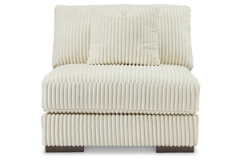 Lindyn Ivory 6-Piece Sectional with Chaise and Ottoman -  Ashley - Lara Furniture