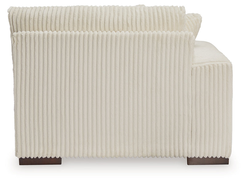 Lindyn 2-Piece Sectional, Chaise and Oversized Ottoman from Ashley - Lara Furniture