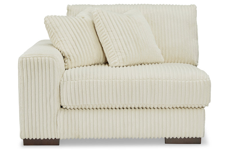 Lindyn Ivory 6-Piece Sectional with Chaise and Ottoman -  Ashley - Lara Furniture