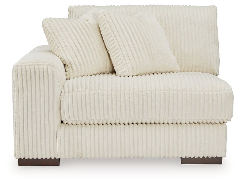 Lindyn 2-Piece Sectional, Chaise and Oversized Ottoman from Ashley - Lara Furniture