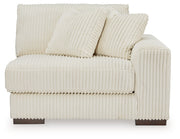 Lindyn 2-Piece Sectional, Chaise and Oversized Ottoman from Ashley - Lara Furniture