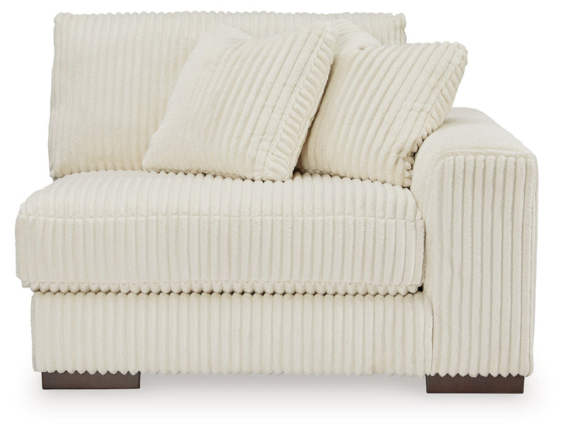 Lindyn 2-Piece Sectional, Chaise and Oversized Ottoman from Ashley - Lara Furniture