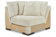Lindyn Ivory 6-Piece Sectional with Chaise and Ottoman -  Ashley - Lara Furniture