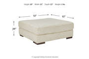 Lindyn Ivory 6-Piece Sectional with Chaise and Ottoman -  Ashley - Lara Furniture