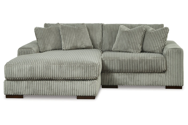 Lindyn Fog 2-Piece LAF Chaise Sectional -  Ashley - Lara Furniture