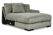 Lindyn Fog 3-Piece Sectional and Chair -  Ashley - Lara Furniture