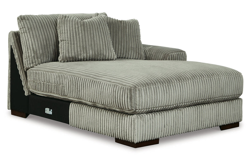 Lindyn Fog 3-Piece Sectional and Chair -  Ashley - Lara Furniture