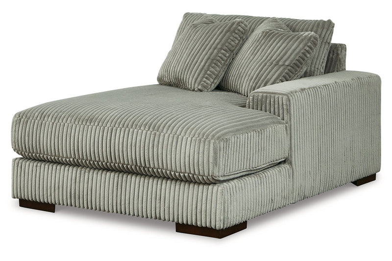 Lindyn Fog 3-Piece Sectional and Chair -  Ashley - Lara Furniture