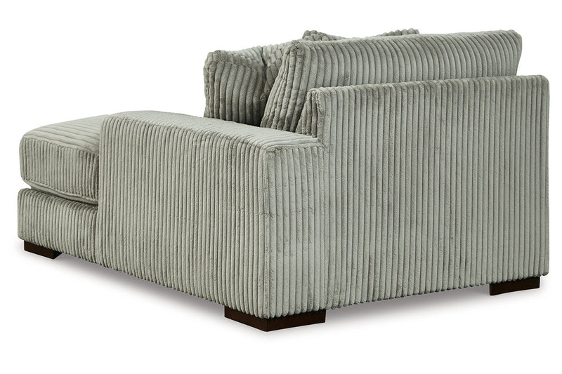Lindyn Fog 3-Piece Sectional and Chair -  Ashley - Lara Furniture