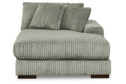 Lindyn Fog 3-Piece Sectional and Chair -  Ashley - Lara Furniture