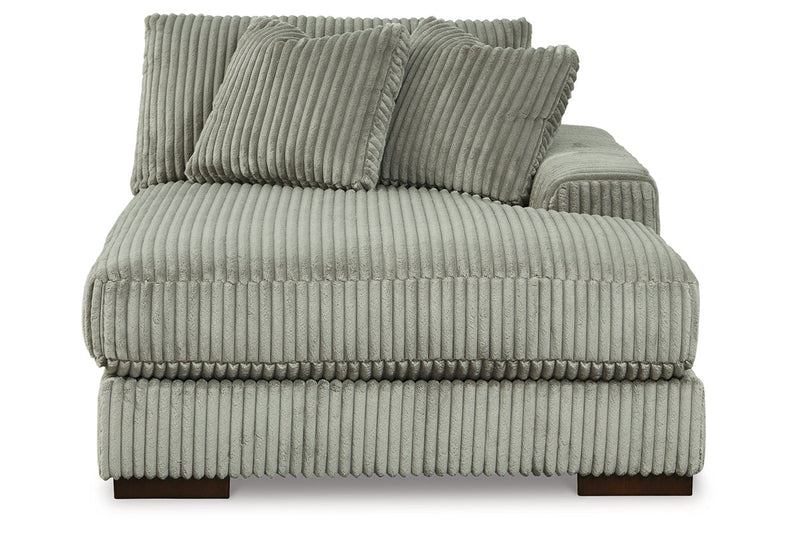 Lindyn Fog 3-Piece Sectional and Chair -  Ashley - Lara Furniture