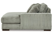 Lindyn Fog 3-Piece Sectional and Chair -  Ashley - Lara Furniture