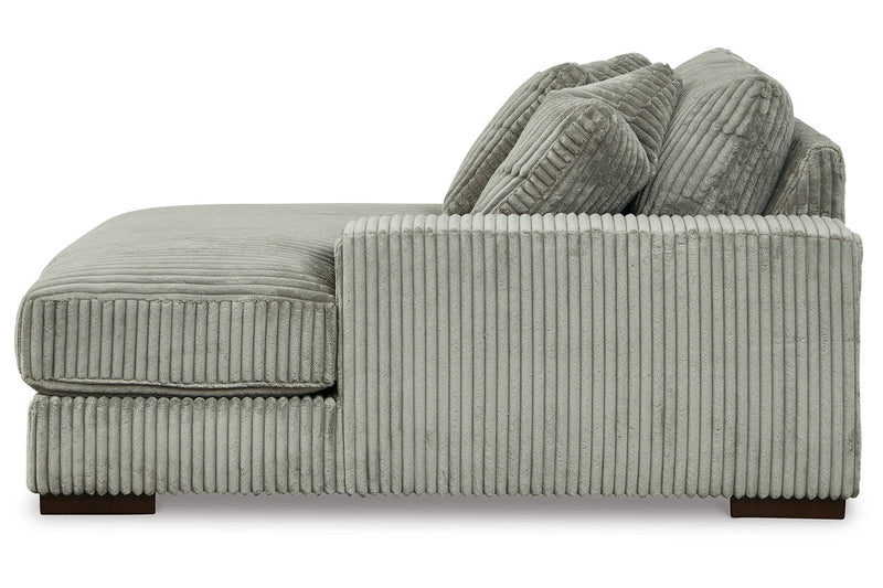 Lindyn Fog 3-Piece Sectional and Chair -  Ashley - Lara Furniture