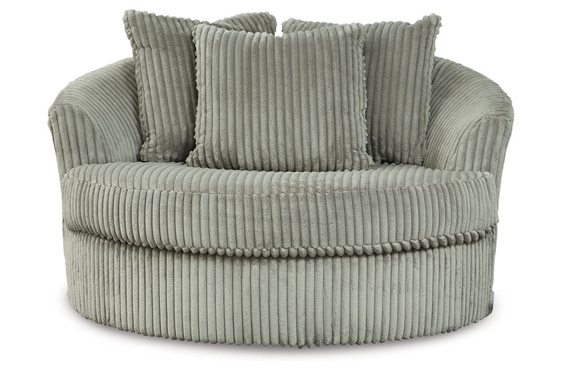 Lindyn Fog 3-Piece Sectional and Chair -  Ashley - Lara Furniture