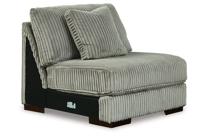 Lindyn Fog 3-Piece Sectional and Chair -  Ashley - Lara Furniture
