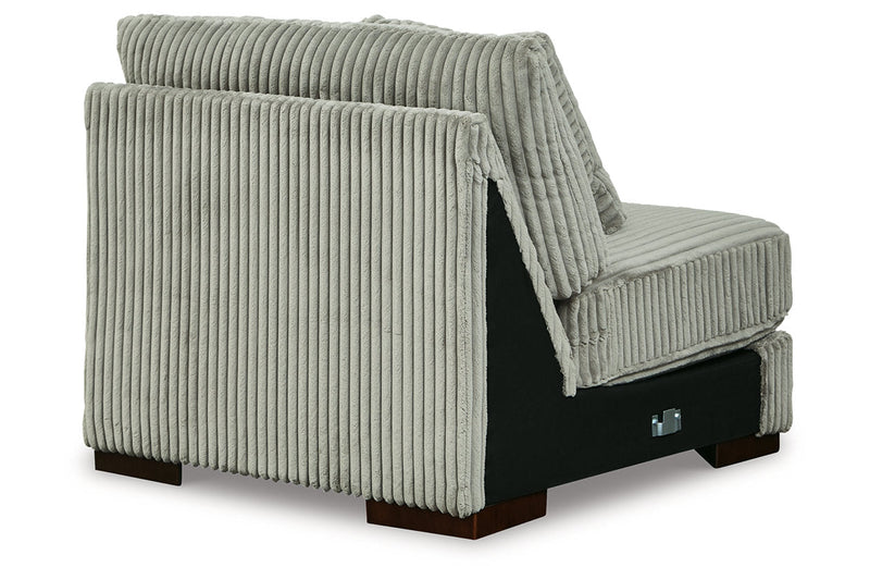 Lindyn Fog 3-Piece Sectional and Chair -  Ashley - Lara Furniture