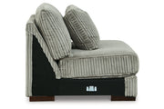 Lindyn Fog 3-Piece Sectional and Chair -  Ashley - Lara Furniture