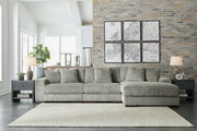 Lindyn Fog 3-Piece Sectional and Chair -  Ashley - Lara Furniture
