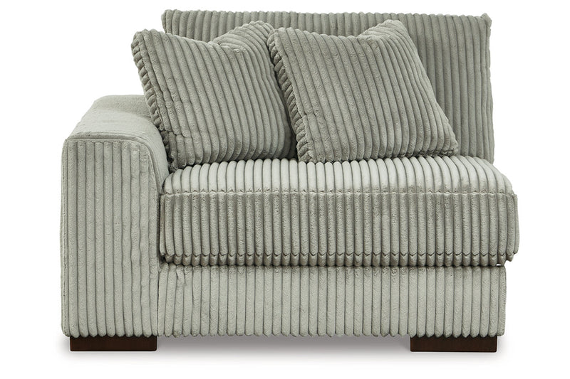 Lindyn Fog 3-Piece Sectional and Chair -  Ashley - Lara Furniture