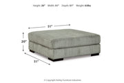 Lindyn Fog 5-Piece Sectional and Ottoman -  Ashley - Lara Furniture
