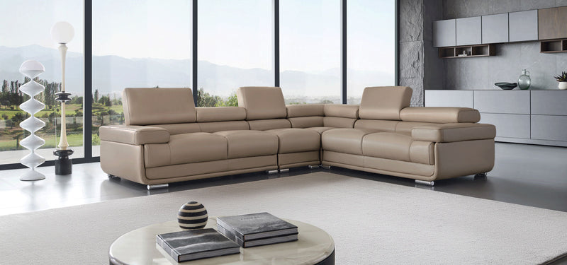 2119 Sectional Beige SET - p13607