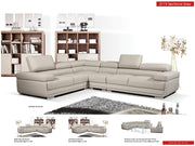 2119 Sectional Light Grey - Lara FurnitureSectional