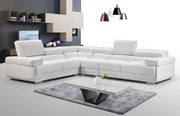 2119 Sectional White - Lara FurnitureSectional
