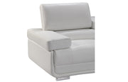 2119 Sectional With Extra Chair - White Set - p14171